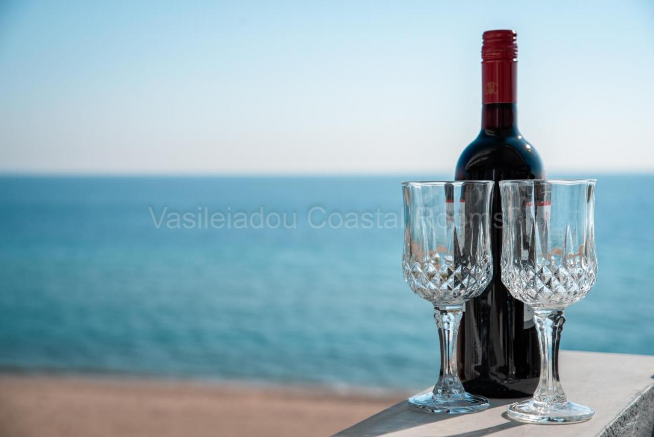 Vasileiadou Coastal Rooms Flogita Bagian luar foto