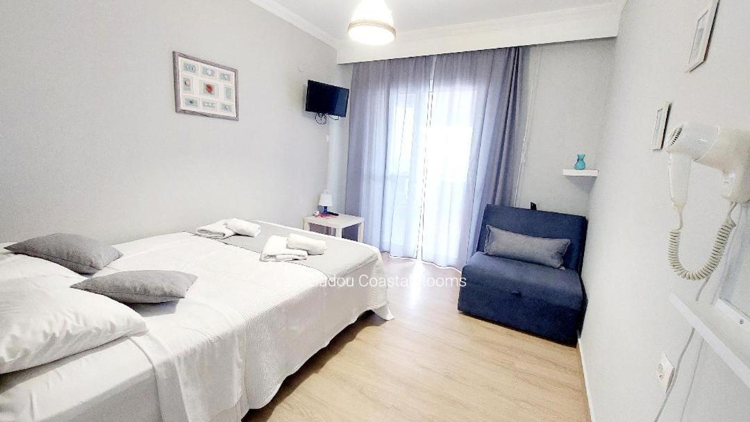 Vasileiadou Coastal Rooms Flogita Bagian luar foto